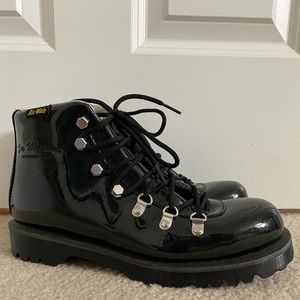 Dr. Martens patent leather boots